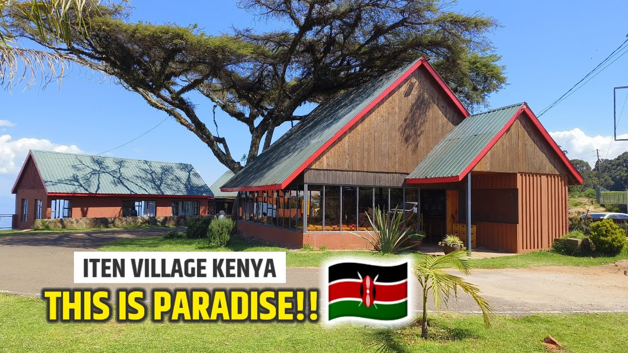 Inside ITEN The Switzerland Of Kenya & Most Beautiful Village In Western KENYA