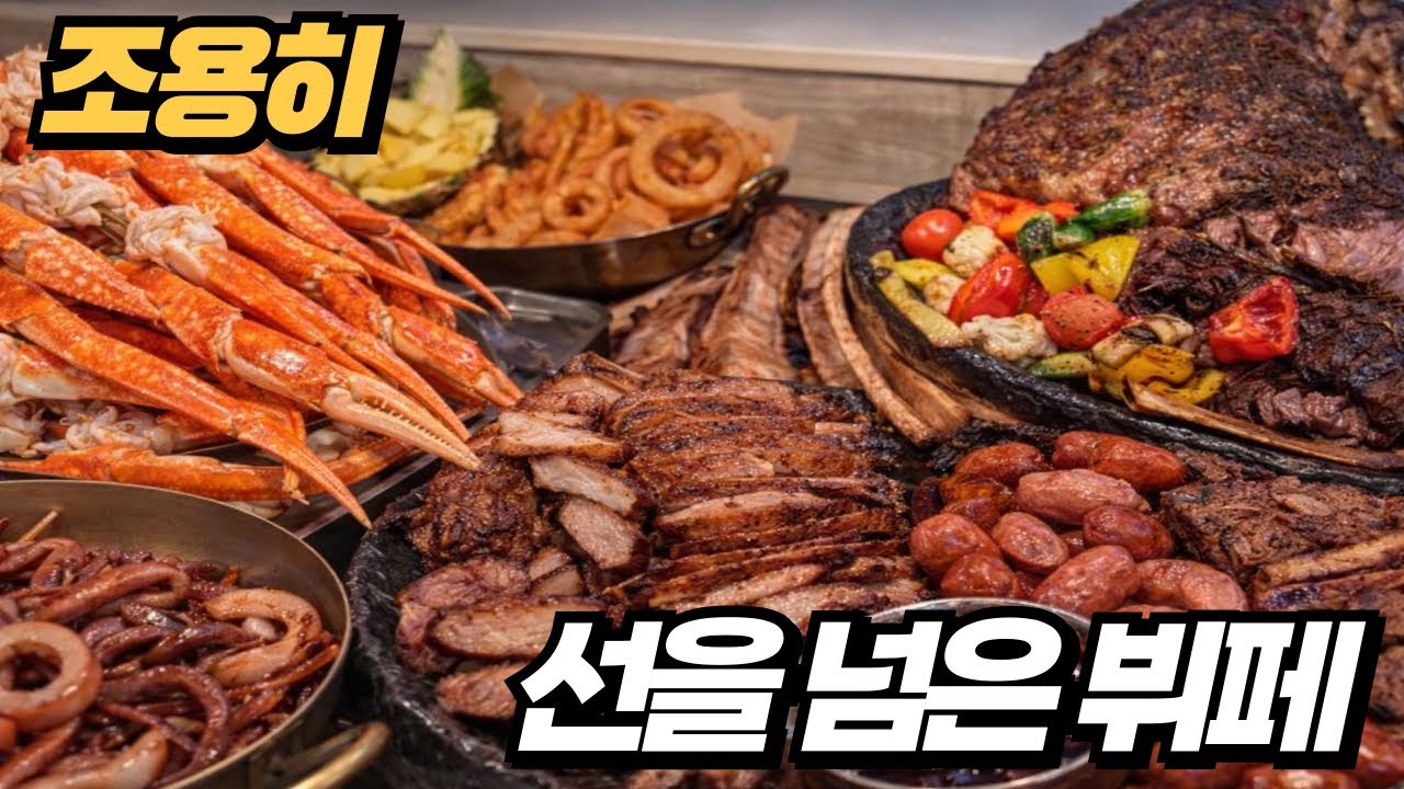 63뷔페 파빌리온 용산 후기｜가격 대비 구성, 진짜 괜찮을까?