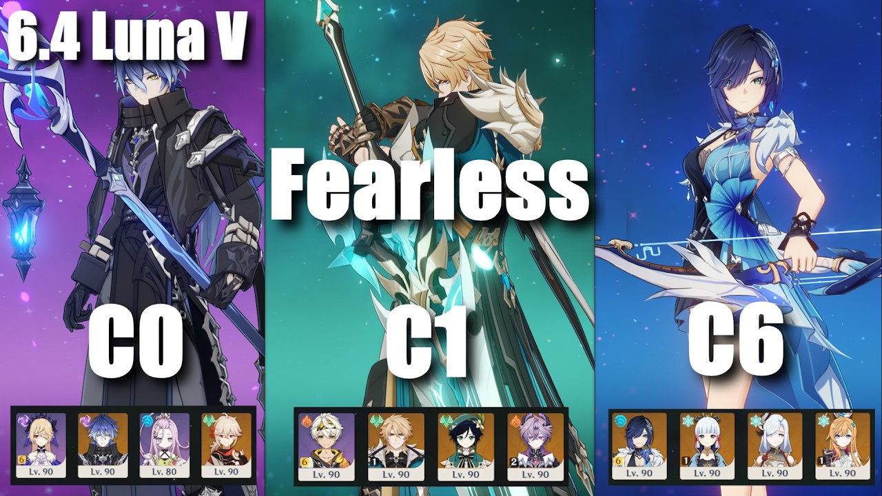 6.4 Luna V - Stygian Onslaught - Fearless - Genshin Impact