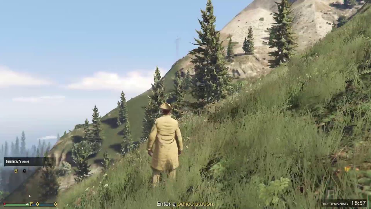 Gta online AFK in a Public lobby