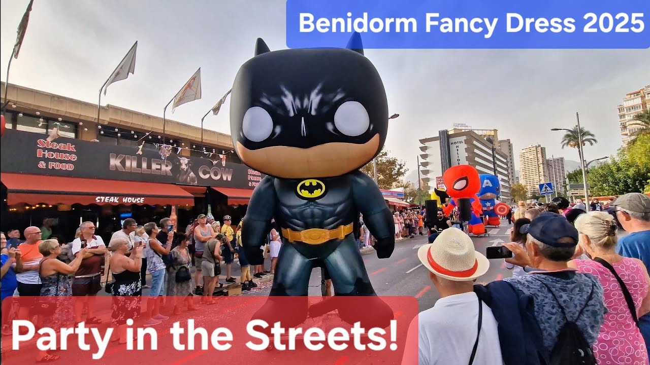 Party in the Streets! Benidorm Fancy Dress 2025 