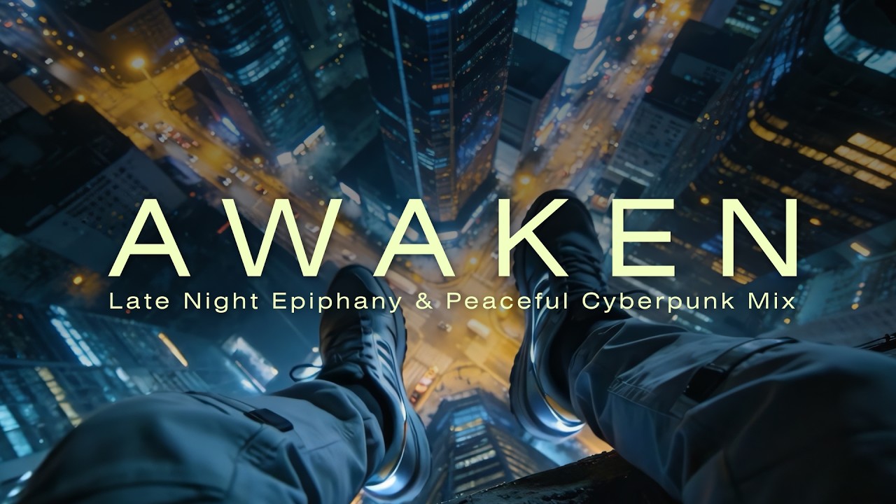 A W A K E N  |  Late Night Epiphany & Peaceful Cyberpunk Mix