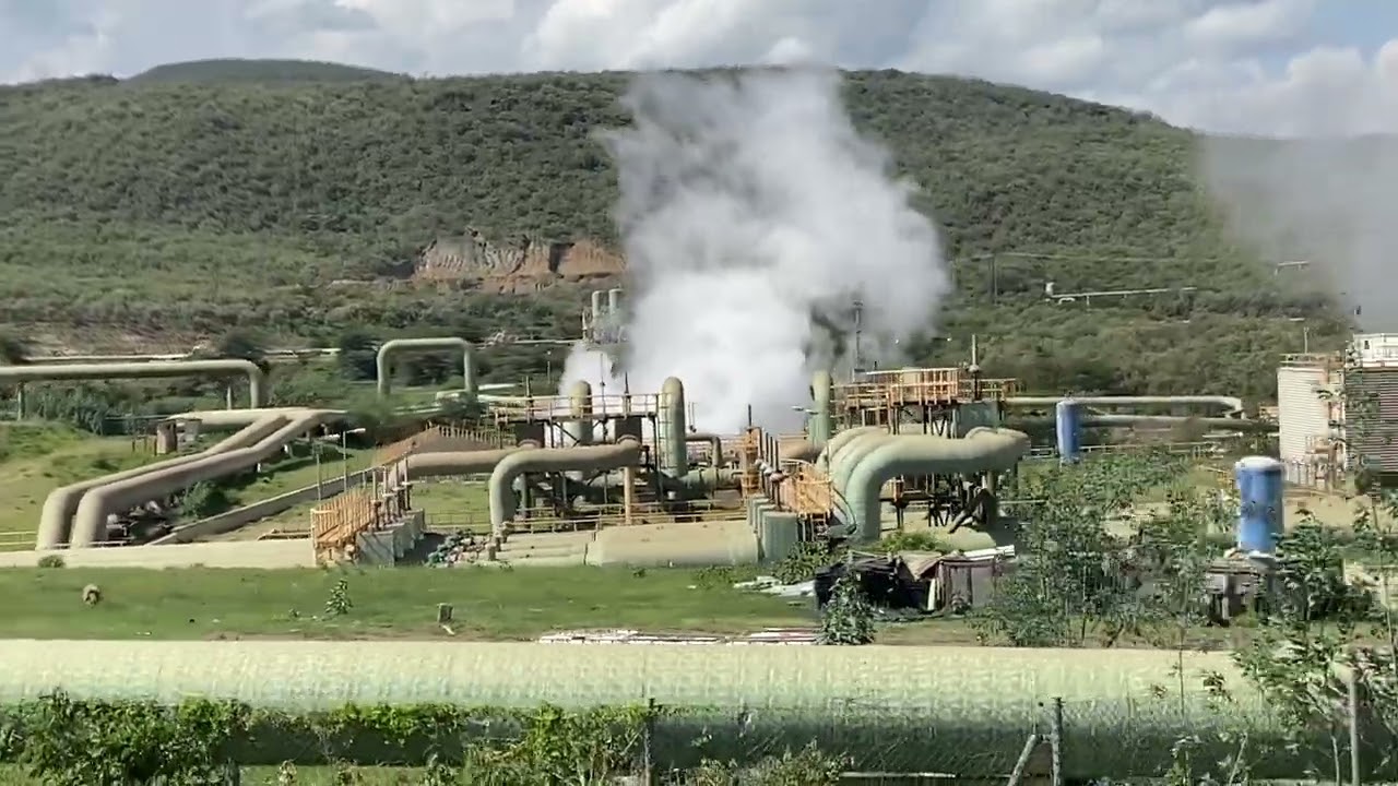 Geothermal Power Plant in Kenya 🇰🇪| Hell's Gate Park | Olkaria 1 Power Station
