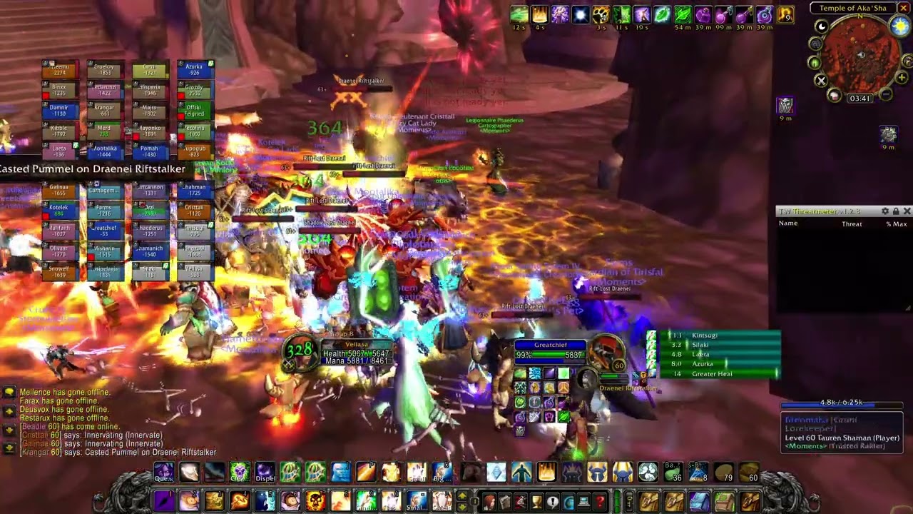 Moments Kara40 6th boss Sanv Tas'dal kill
