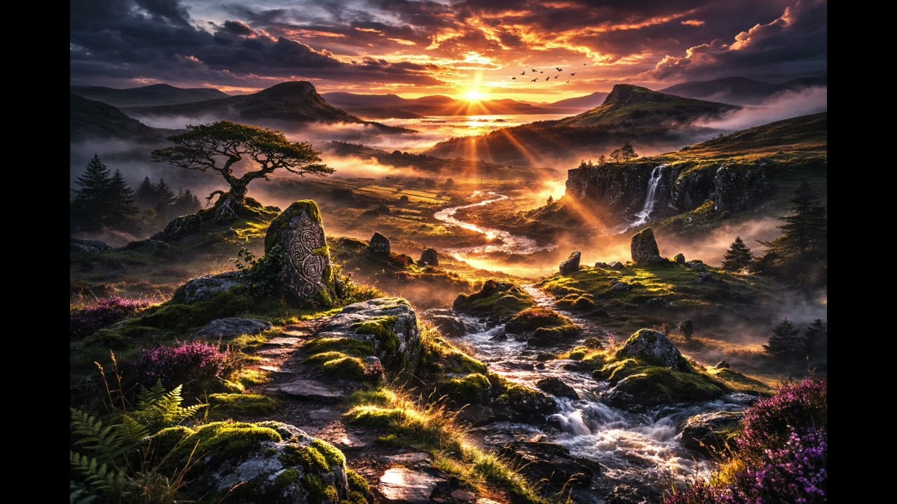 Celtic Mystic: One Cut / Aon GearradhÓ an ghaoth fhómhair (English / Irish)