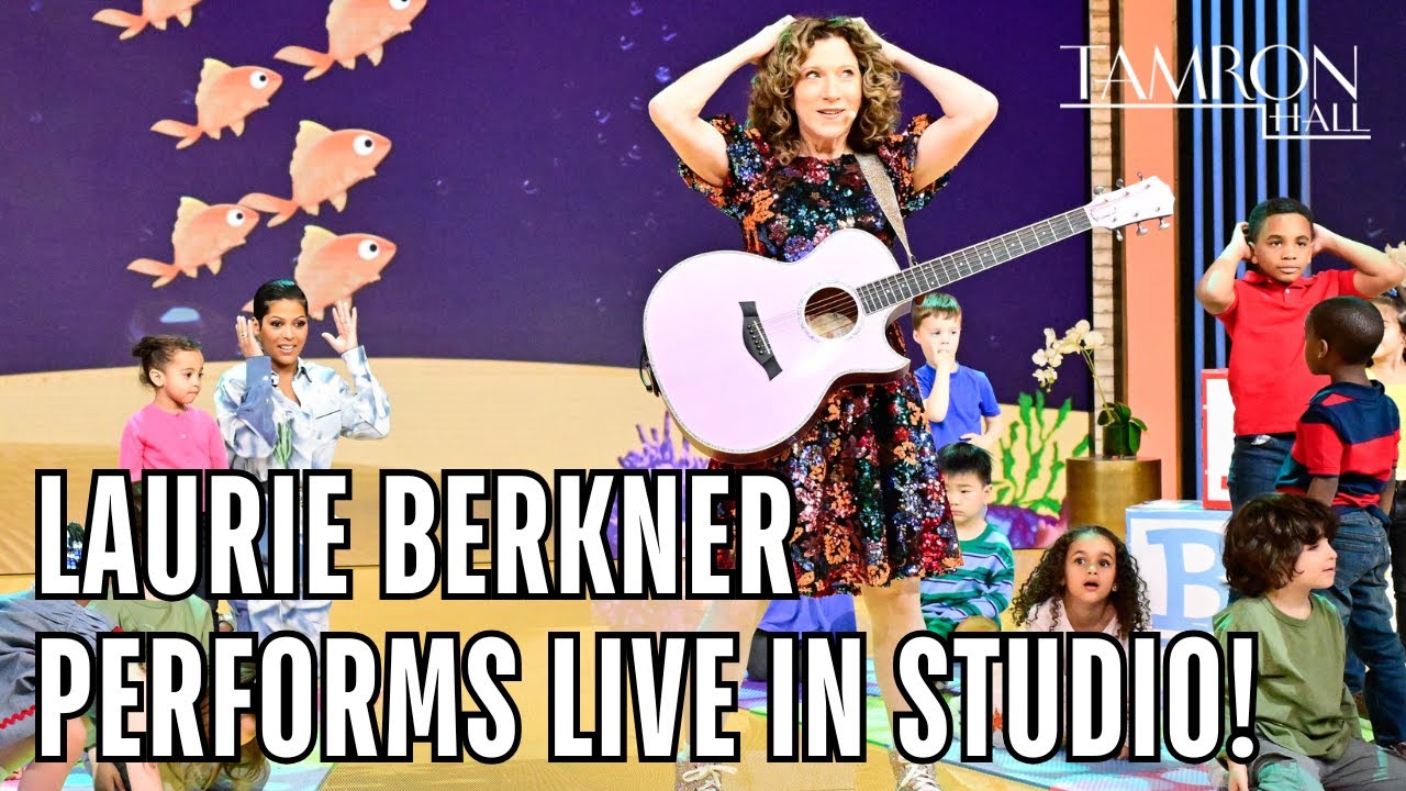 Laurie Berkner Delights Kids in Studio With 