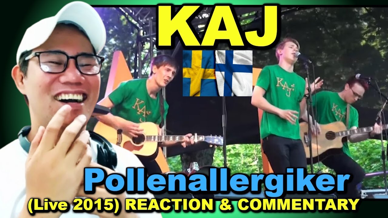 KAJ - Pollenallergiker (Live 2015) REACTION