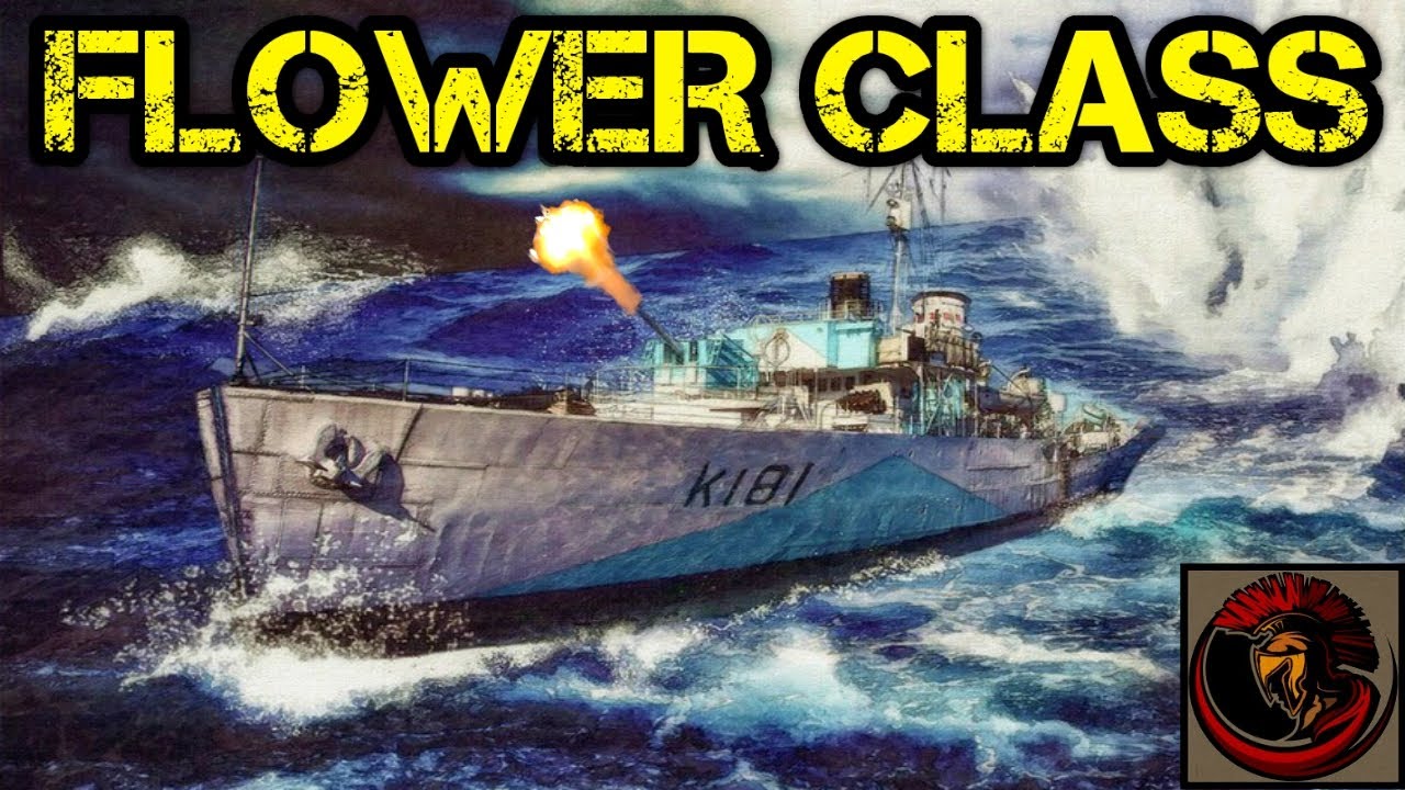 Flower-Class Corvette Warship - WW2 ATLANTIC DEFENDER