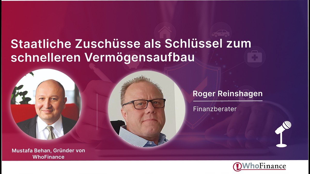 Geld vom Staat geschenkt? 🎁 So nutzt du staatliche Zuschüsse & Steuervorteile | Roger Reinshagen