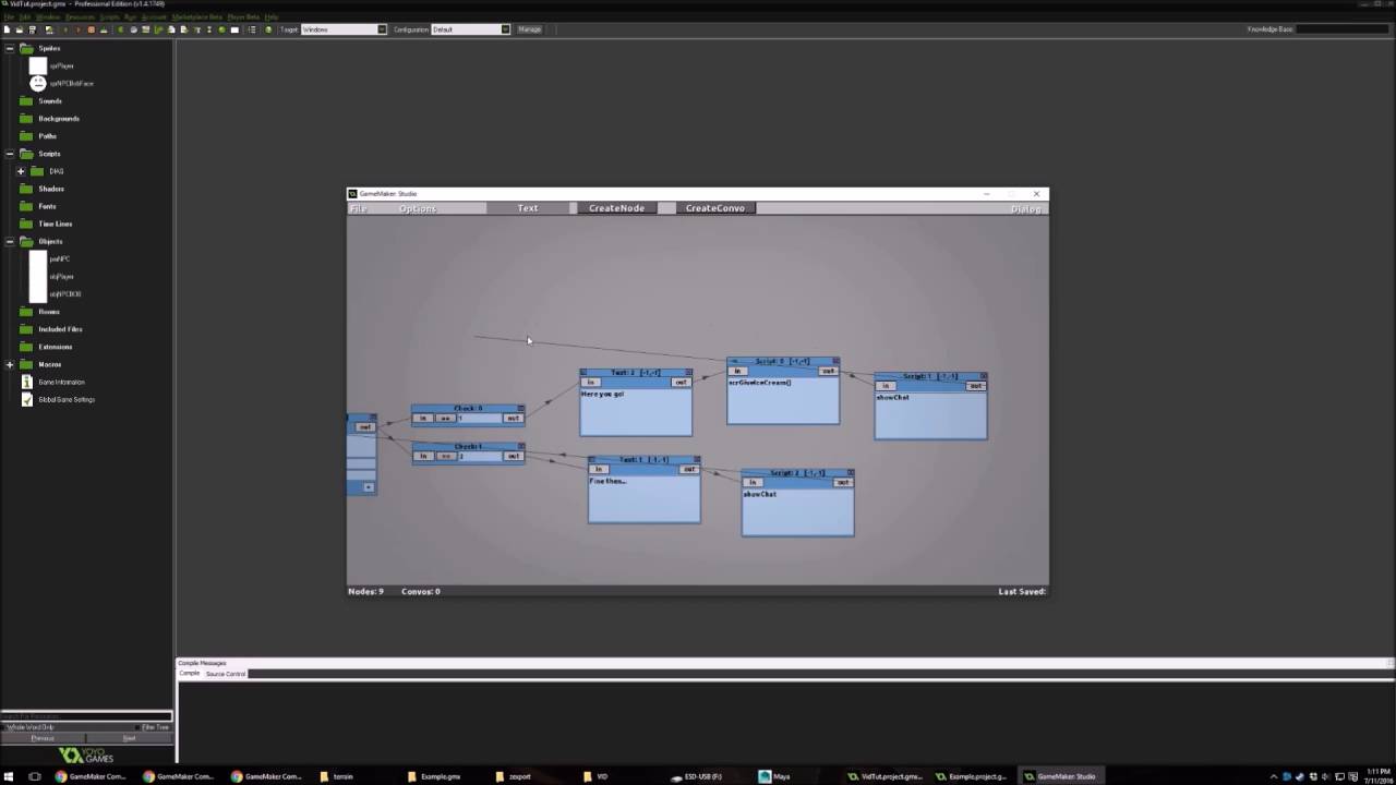 Game Maker Studio- Easy Branching Dialogue System Tutorial