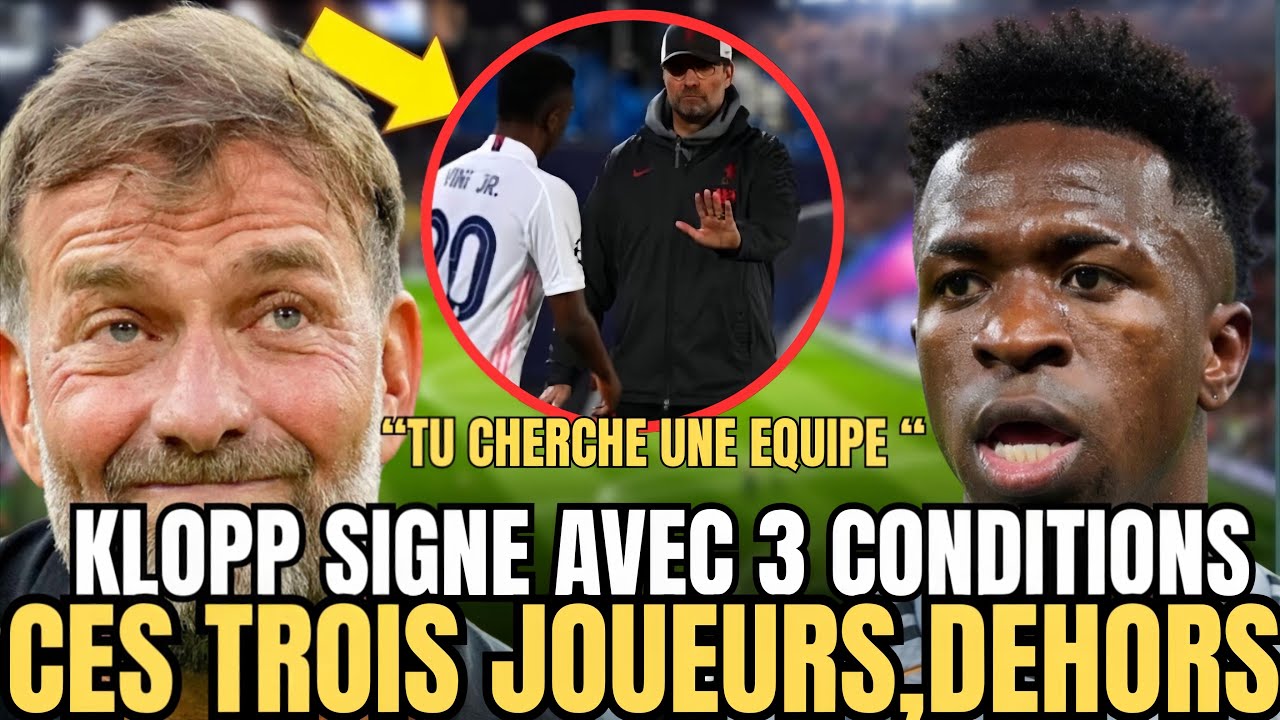 Scandal au Real:Klopp accepte mais impose 3 conditions choc 😳 pour signer ✍️ 
