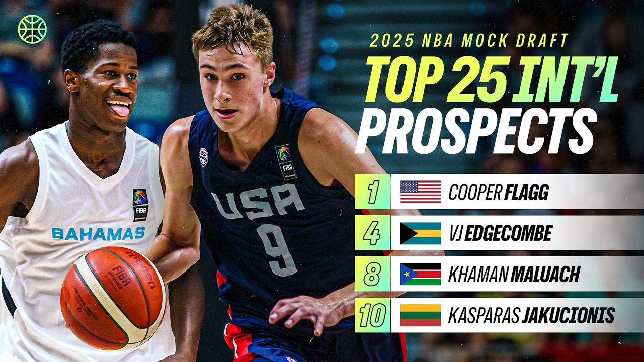 2025 NBA Mock Draft: Top 25 International Prospects | FIBA Basketball