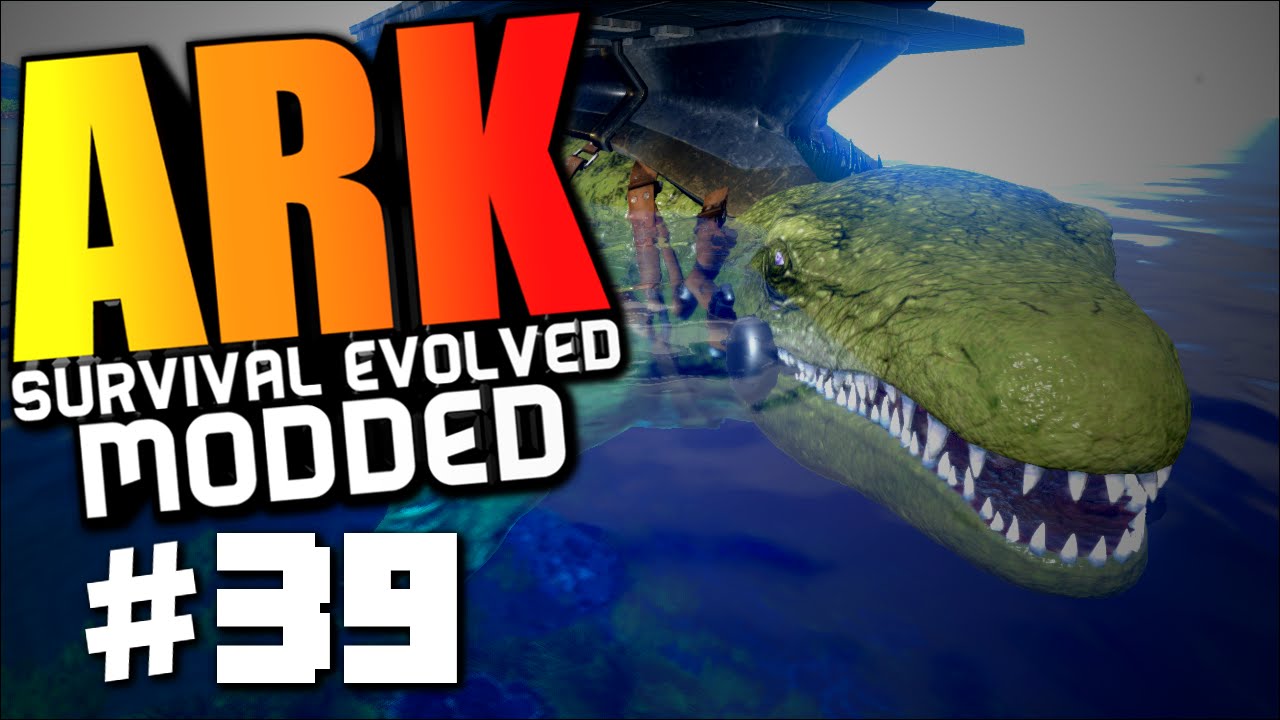 ARK Survival Evolved - ARK AUTOMATION MOD, 200+ MOSASAURUS TAMING Modded Survival #39 (ARK Gameplay)