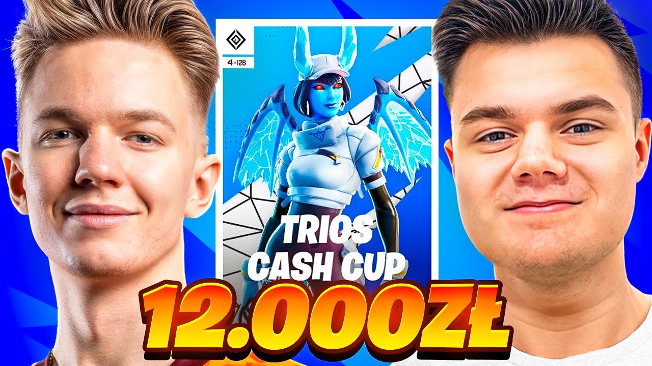 WYGRALIŚMY 12.000 ZŁ na PIERWSZY TRIO CC w Fortnite Remix