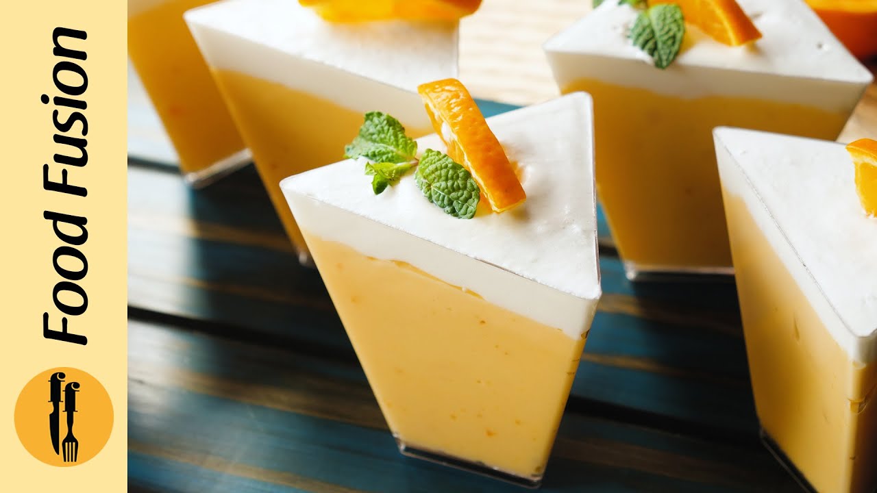 Orange Mousse Recipe By Food Fusion
