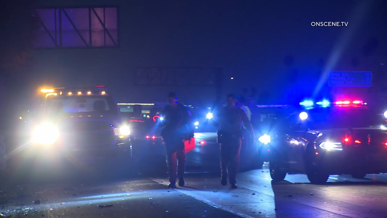 110 Freeway Fatal Involving Tow, South LA