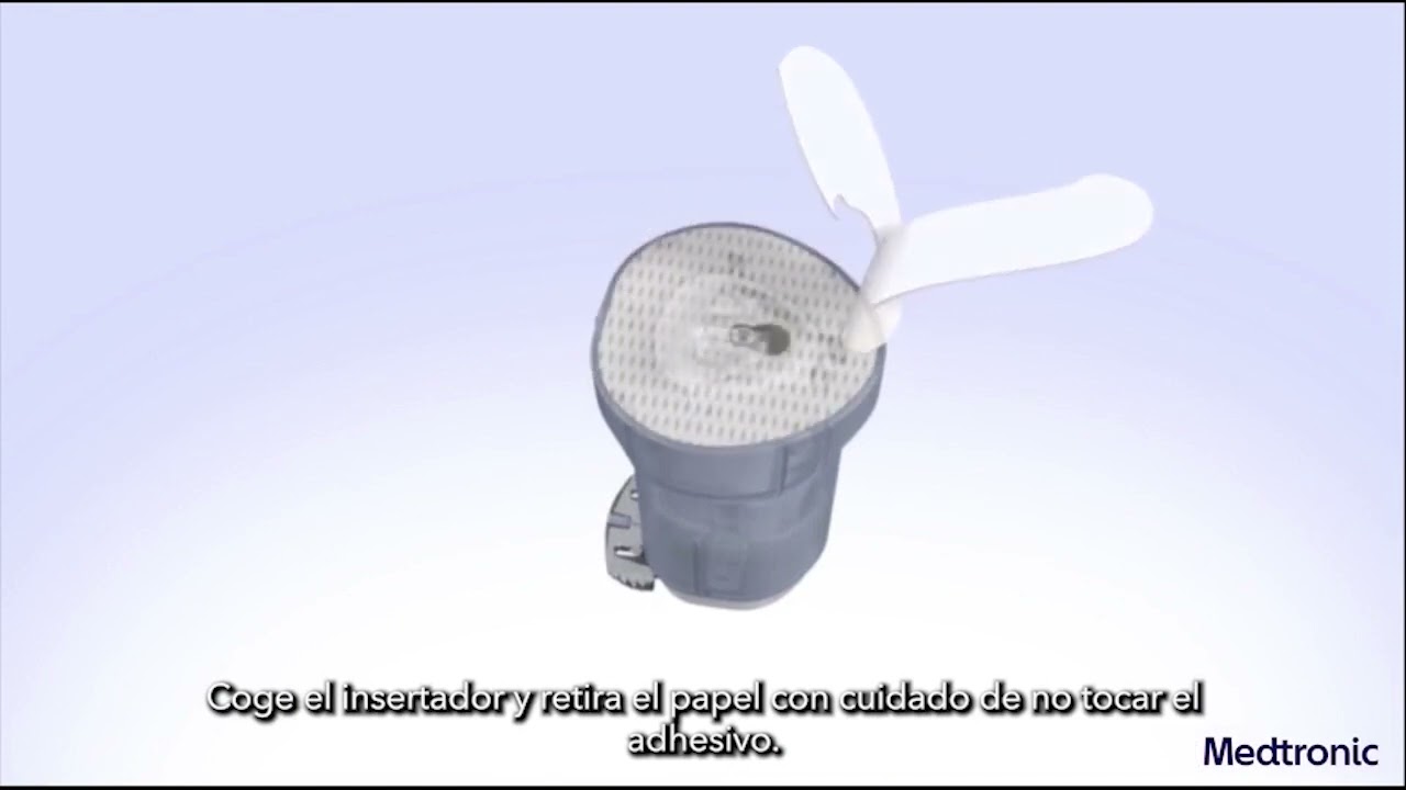 Cómo insertar el equipo de infusión MiniMed™ Mio™ Advance