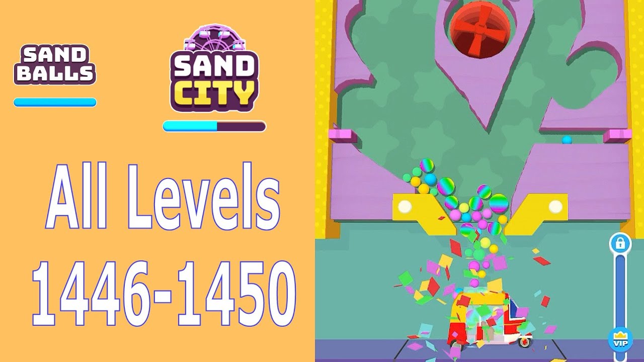 Sand Balls ALL 5 Levels 1446 to 1450 | SayGames | GamePlay