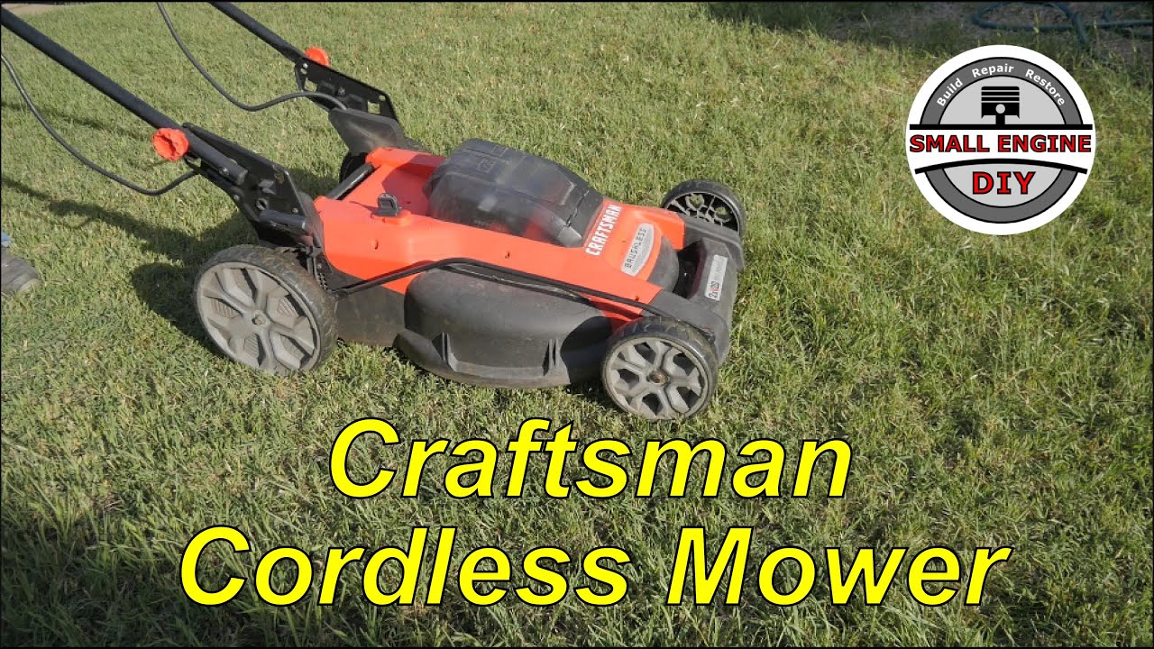 Craftsman V20 Self-Propelled Cordless Mower Repair and Review.