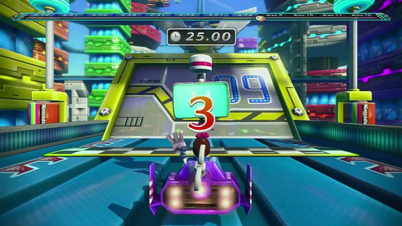 Nintendo Land Part 24: Captain Falcon's Twister Race, Finale of The Solo Sub-Games
