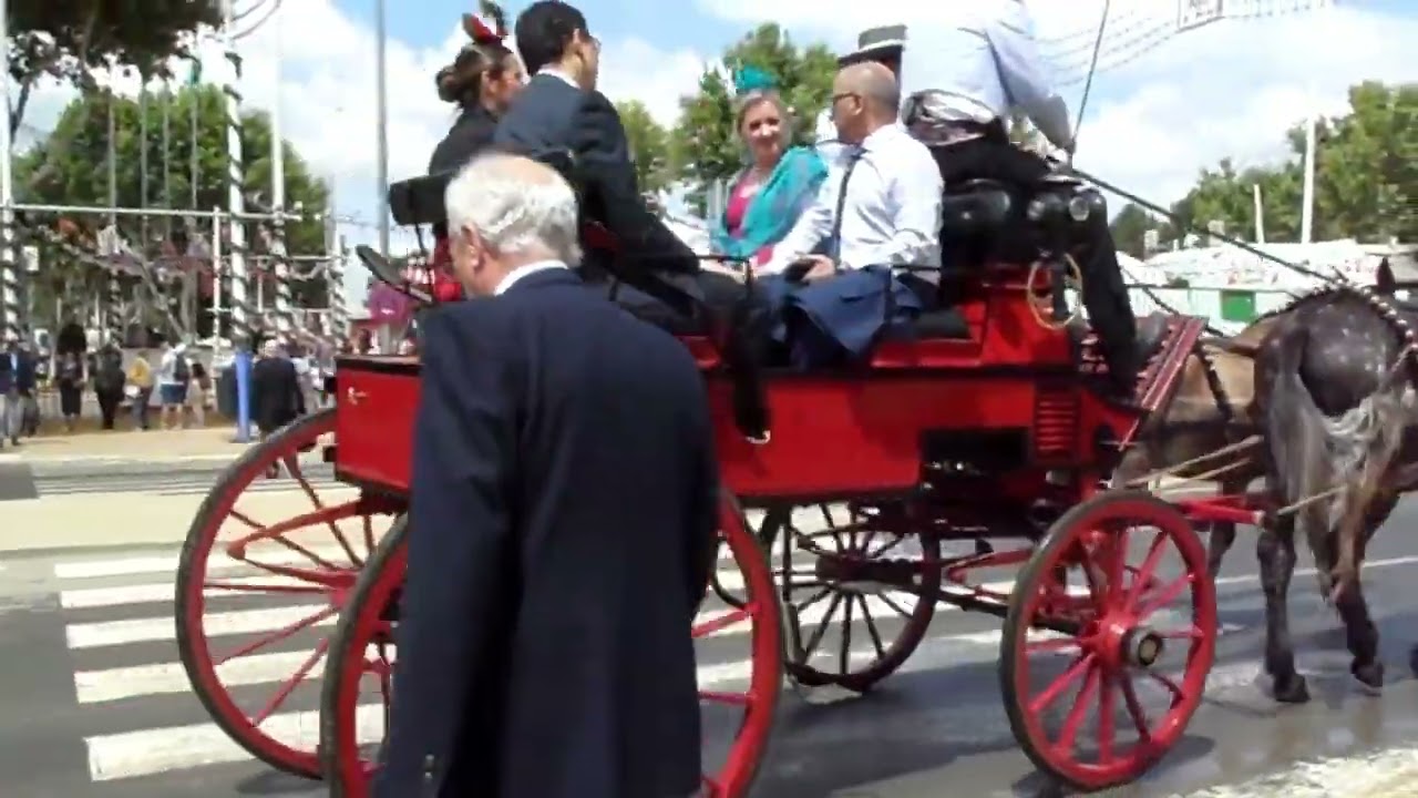 PASEO DE CABALLOS.  FERIA DE SEVILLA 2022.
