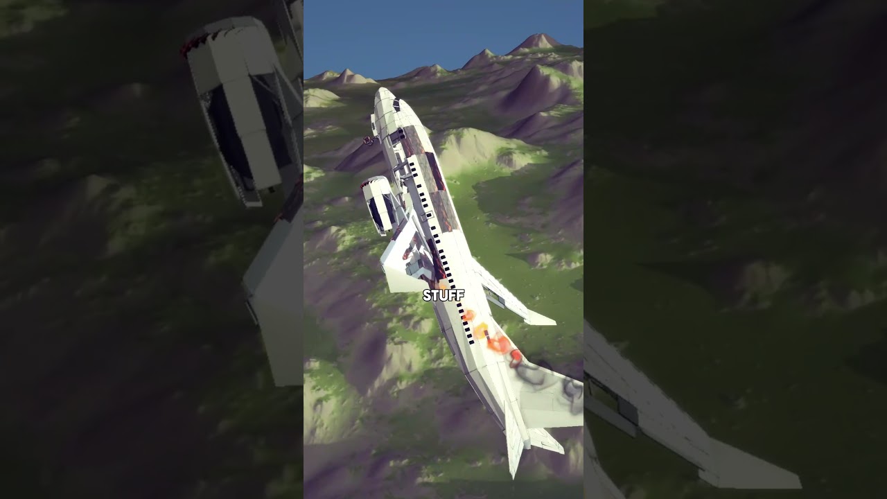 Trying To SURVIVE a Damaged Plane!