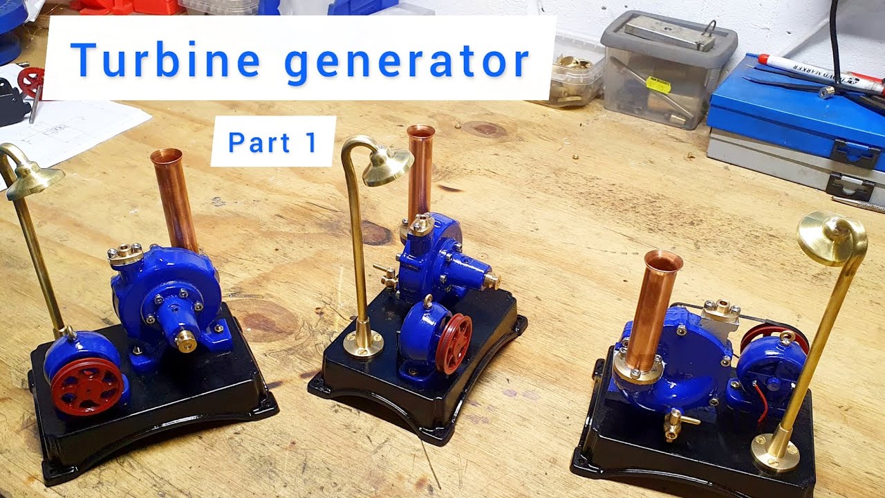 steam turbine generator build part 1