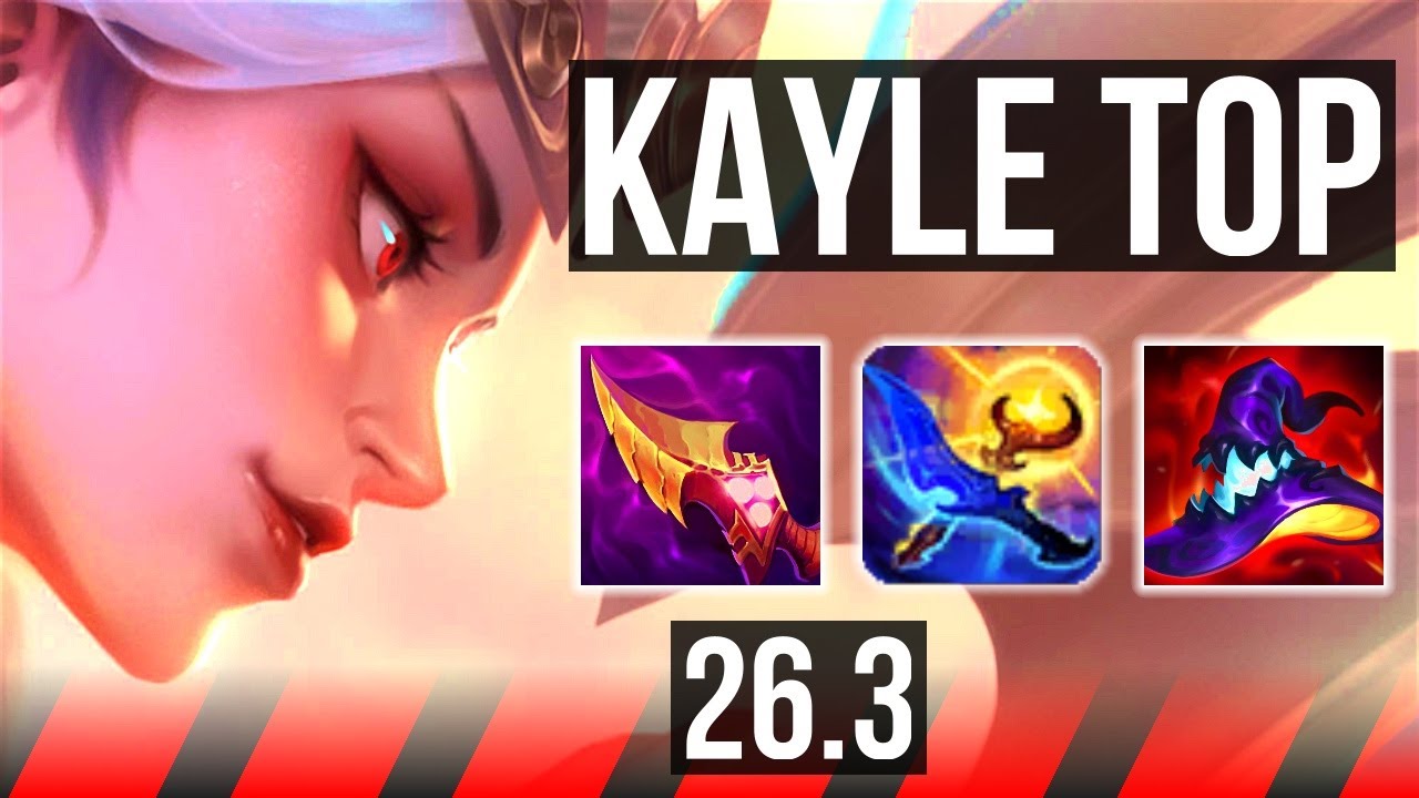 KAYLE vs ZAAHEN (TOP) | Perfect KDA: 8/0/7 | EUNE Challenger | 26.3