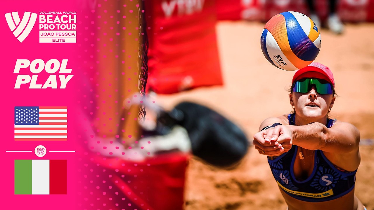 Cruz/Brasher vs. Scampoli/Bianchi - Pool Play Highlights | João Pessoa 2026 #BeachProTour