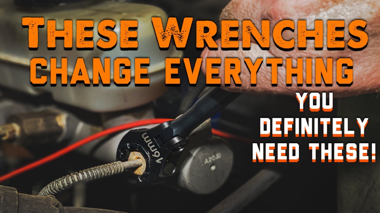 You Need A Set Of These! New Tribus Tools Smaller Size Ratcheting Line Wrenches. Game Changer!