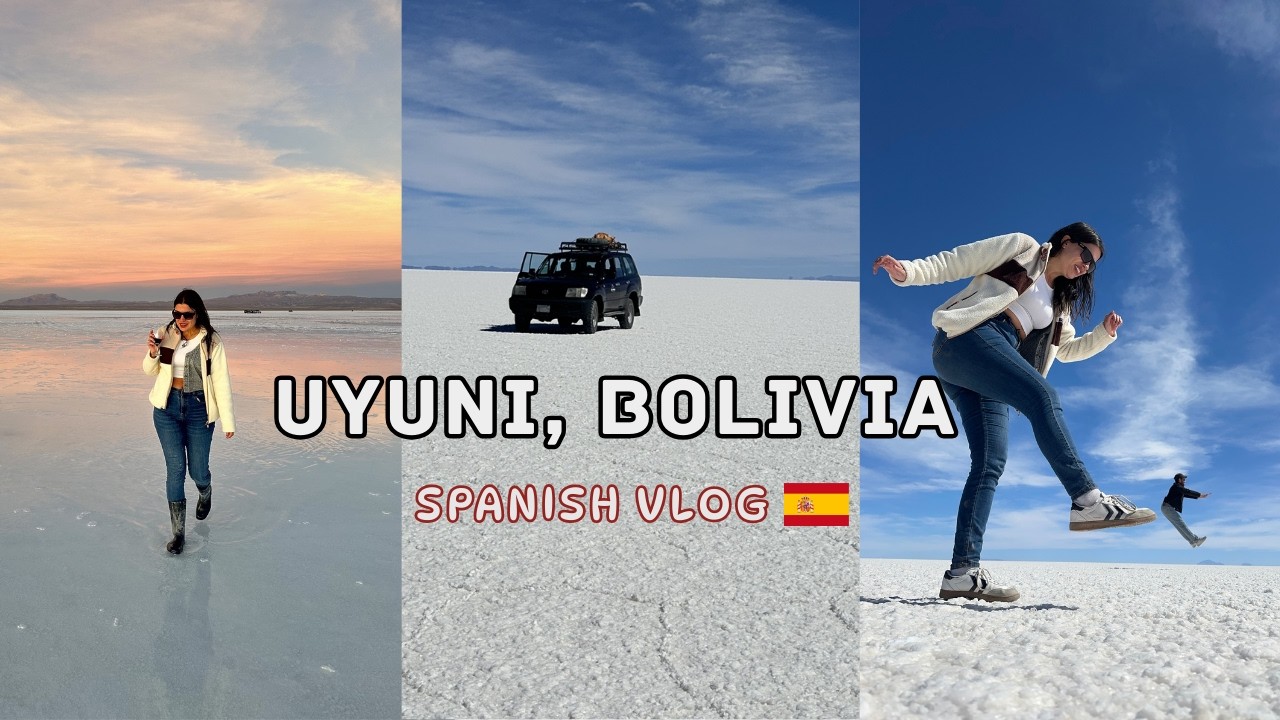 A day in Uyuni, Bolivia 🇧🇴 I Spanish vlog with subtitles