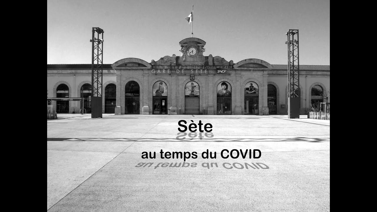 Un regard sur Sète, ville fantôme en mars 2020...