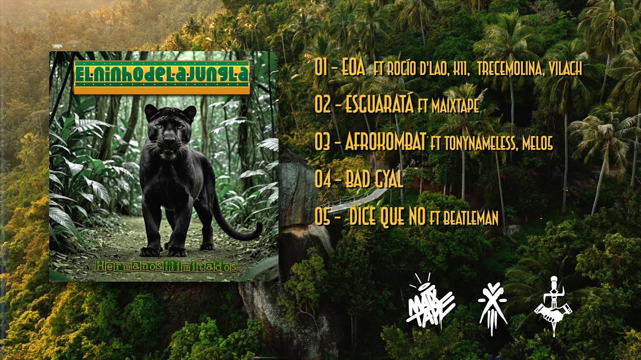 EL NINHO DE LA JUNGLA 🌴 Disco completo 💿 VISUALYZER