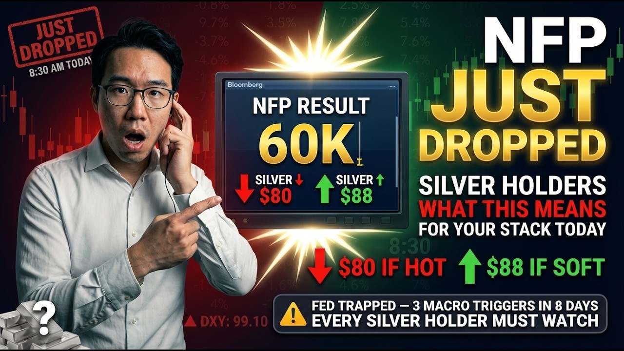 URGENT: NFP Just Dropped &mdash; Silver Holders Here Is What The Number Means For Your Stack TODAY