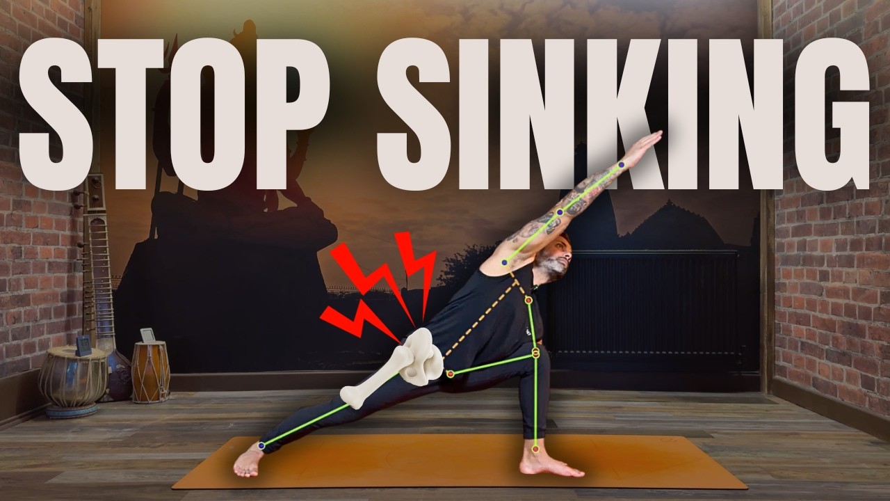 Extended Side Angle Biomechanics | Stop the Sinking That Causes Pain