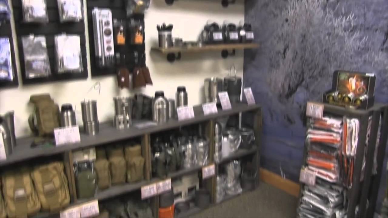 Tour of the Self Reliance Outfitters Retail Store by Dave Canterbury