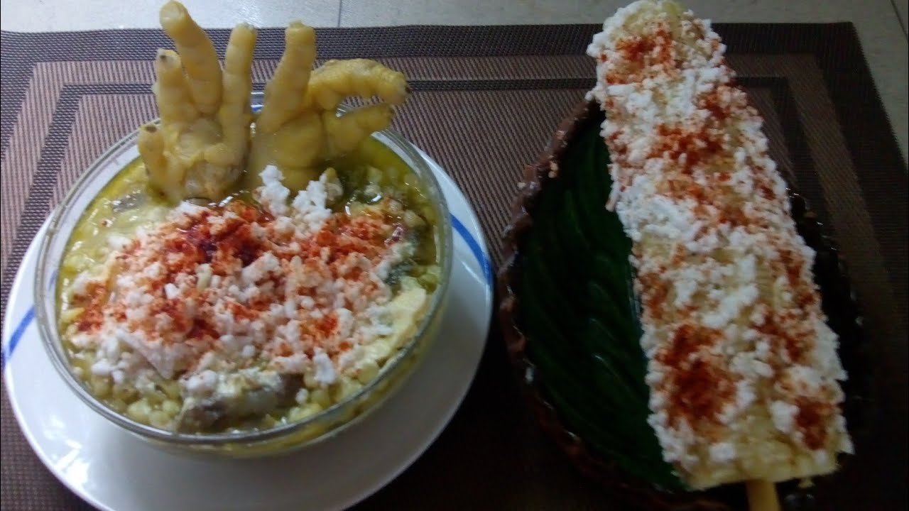 ESQUITES CON PATITAS DE POLLO Y MOLLEJITAS  🌽🐔 🧀🌶️  PARA NEGOCIO  o  PARA LA FAMILIA 👨‍👩‍👧‍👦