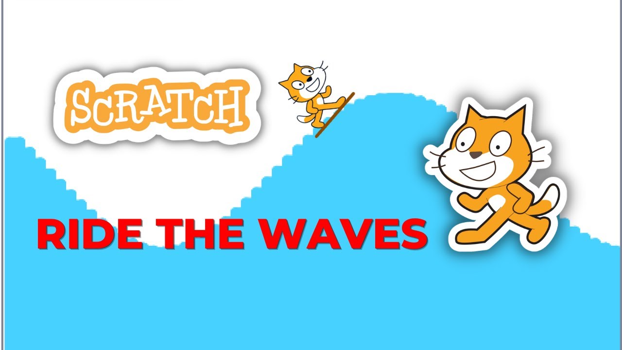 [Пошаговое руководство по Scratch]: Игра в сёрфинг