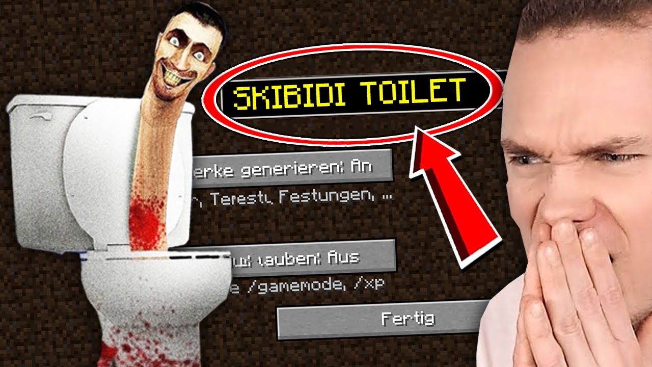 SPIELE NIEMALS den SKIBIDI TOILET SEED in Minecraft... 😥