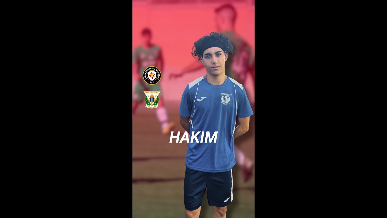 Hakim, an 18-year-old talent from Spain, is currently undergoing trials with CD Leganés ⚽️