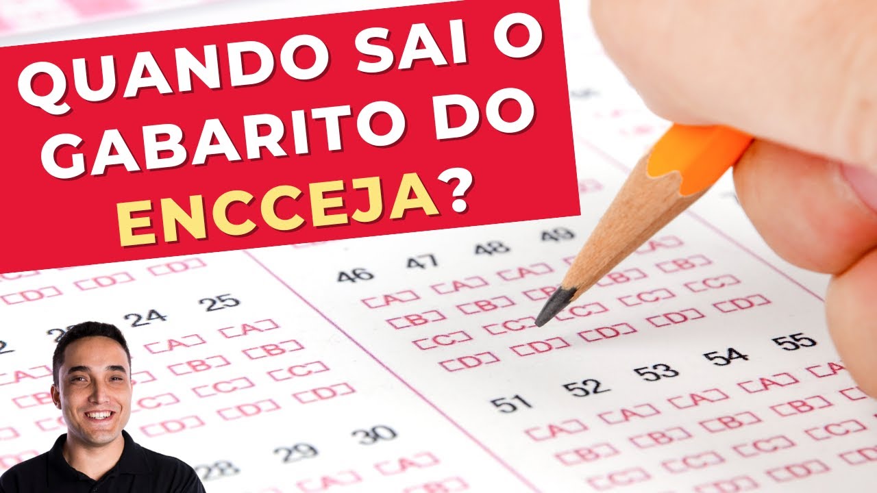 QUANDO SAI O GABARITO DO ENCCEJA?