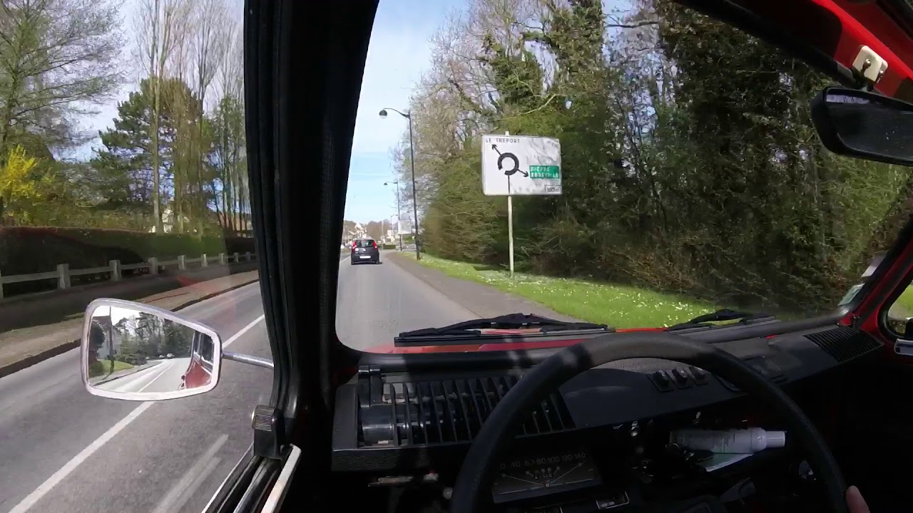 Essai route citroen dyane 6 de 1978