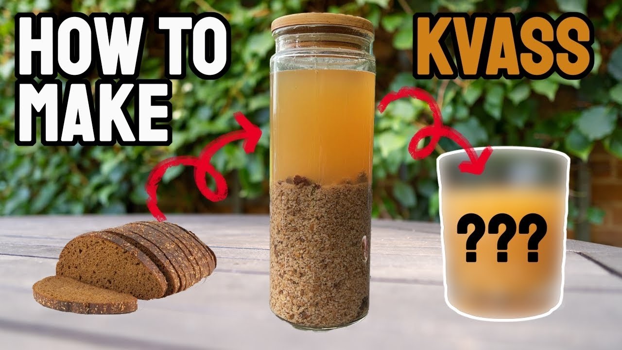 Самый простой рецепт русского кваса! (Дрожжи не нужны!)...
