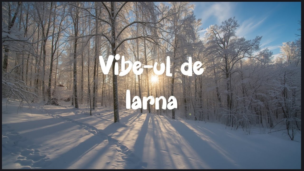 ❄️Vibe-ul de Iarna (Filmat în atmosfera pădurii)