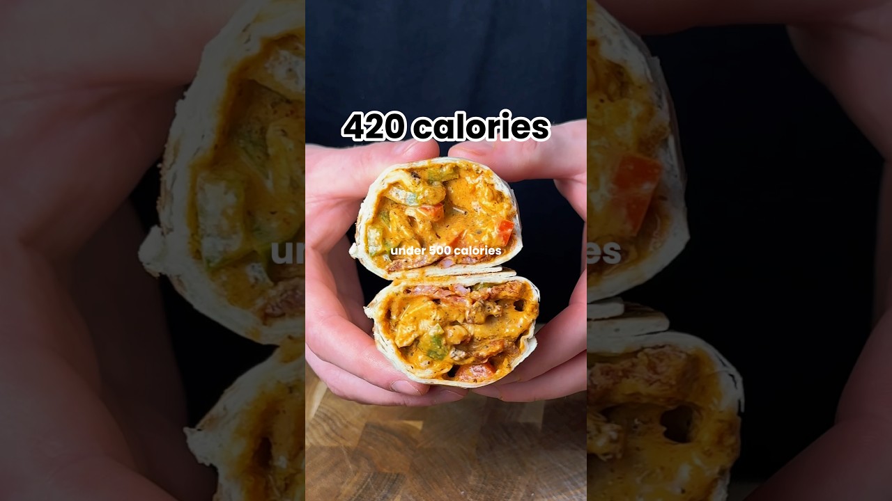 Ролл с курицей и беконом в соусе ранч