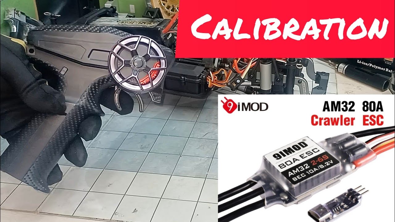 ⚠️TUTO⚠️ Calibrer sa radio avec son esc am32  9imod rhinoesc ect...