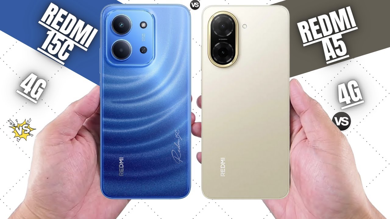 Redmi 15C 4G Vs Redmi A5 4G - Best Phone Under 8000 /- ?