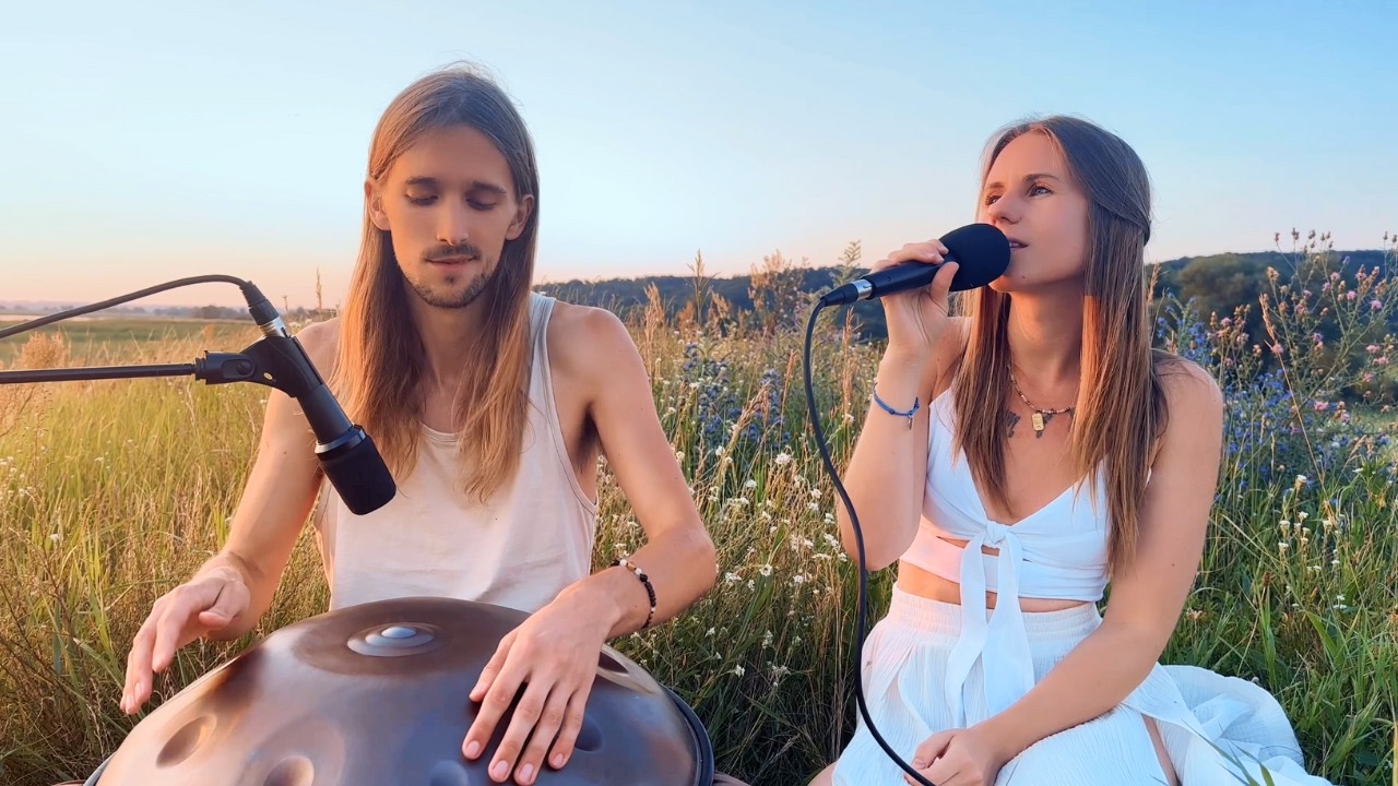 Serenity & Harmony | 1 Hour Handpan & Angelic Singing for Inner Peace | Embrace the Four Elements