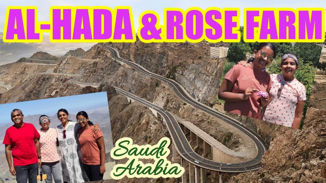 AL HADA VIEW POINT | ROSE FARM | TAIF | Saudi Arabia Road Trip - 2021 | Saudi Arabia Vlog