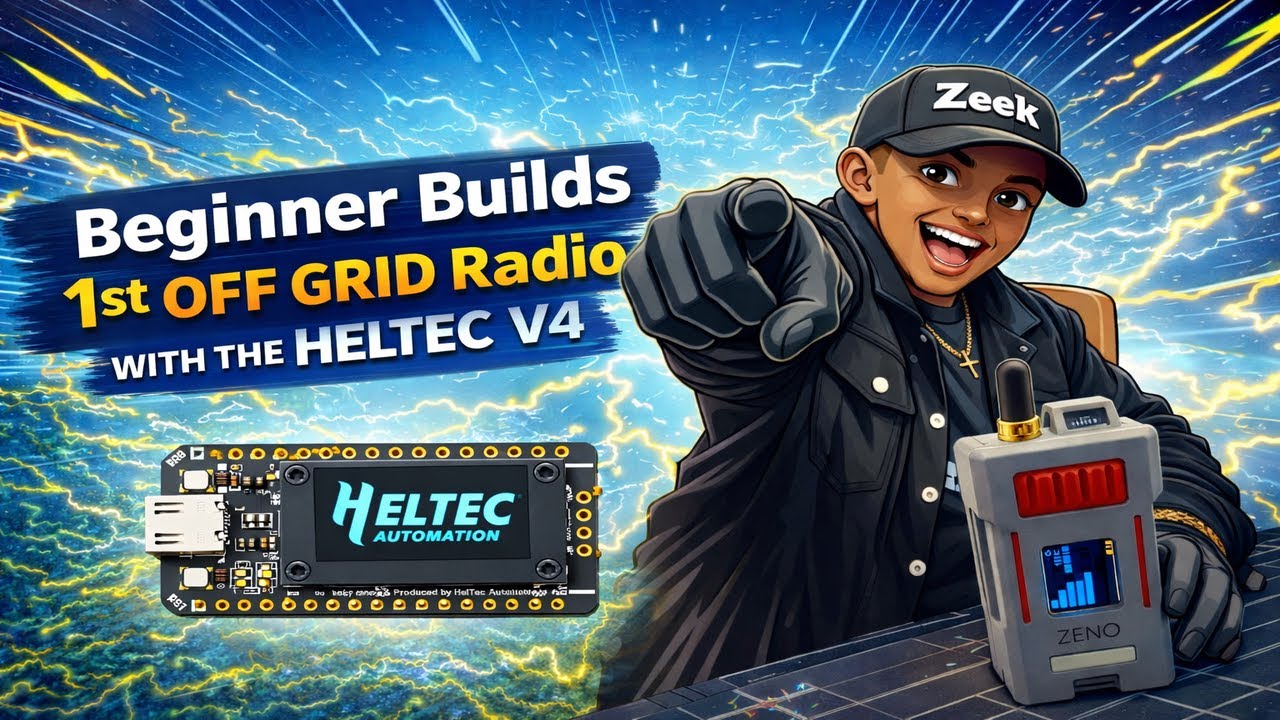 Off-Grid Ready | Heltec V4 Complete Build